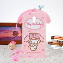 Load image into Gallery viewer, 3D Cute Cartoon Silicon My Melody Case