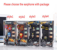 Load image into Gallery viewer, Earphone Headset Cute Batman for Cellphone