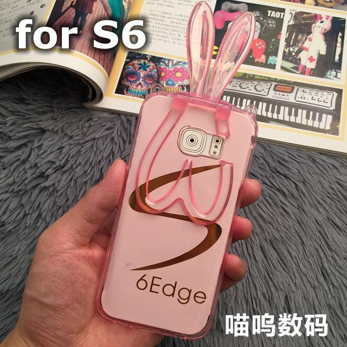 3D Transparent Silicone TPU Phone Case