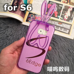 3D Transparent Silicone TPU Phone Case