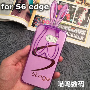 3D Transparent Silicone TPU Phone Case