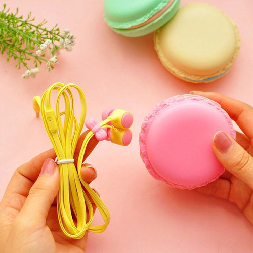 New Macarons Design In-Ear Earphone